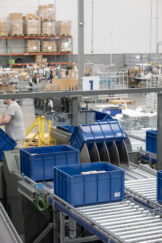 Amer Sports| RollerPlast | Custom Industrial Crates | Warehouse Storage
